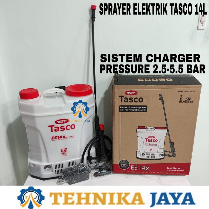 JTTOP" ALAT SEMPROT TASCO ES 14X ELEKTRIK 14 LITER SPRAYER HAMA DISINFEKTAN