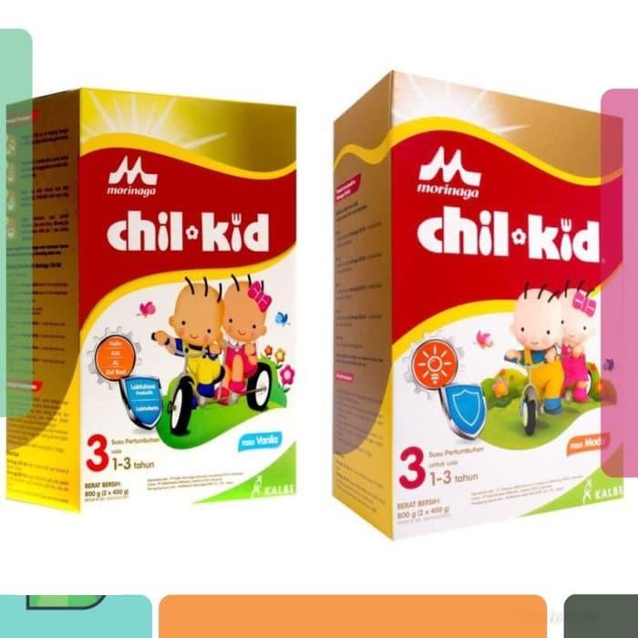 Viral Morinaga Chilkid 3 Vanila/ Madu 800Gr/Susu Bayi 1-3 Tahun/Chil Kid Vanila Madu Packing Aman