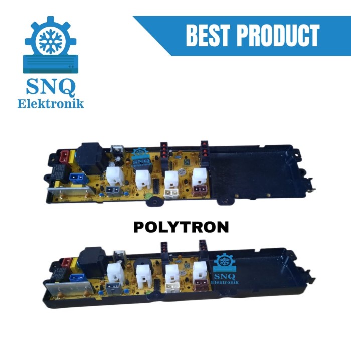 PCB modul mesin cuci polytron PAW 7005 4 tombol - Otomatis mesin cuci PAW7005