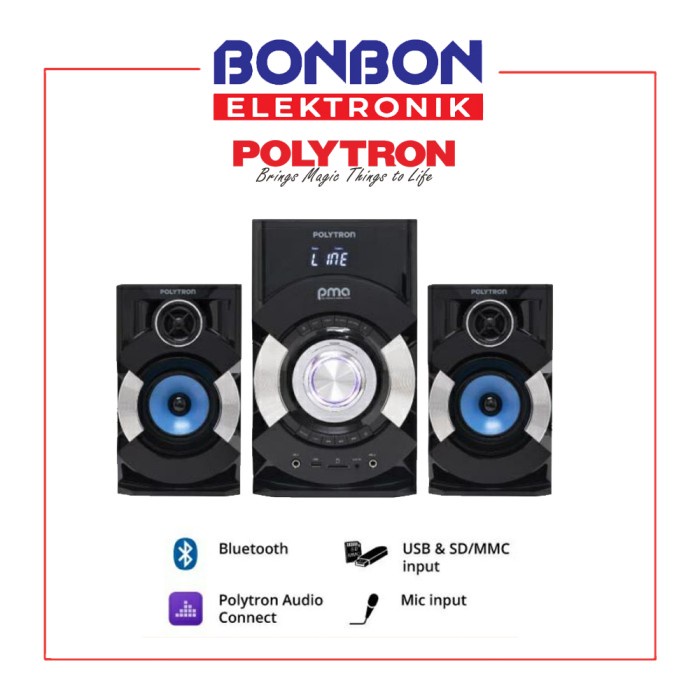 Ready Polytron Speaker Bluetooth PMA 9507 / PMA9507