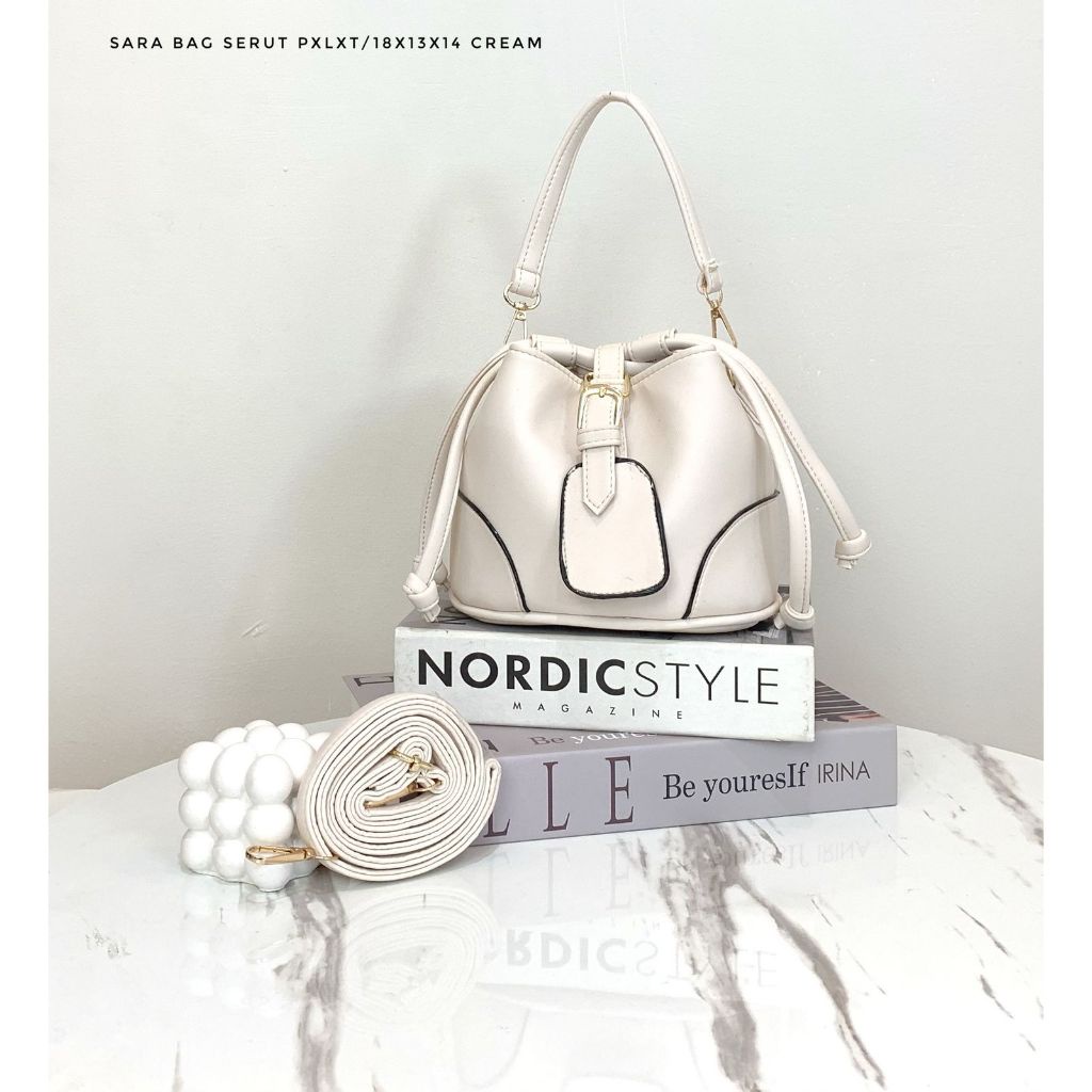 FREE ONGKIR PONDOKTASCANTIK TAS TANGAN SARA SERUT TAS SELEMPANG WANITA TAS KADO CEWEK