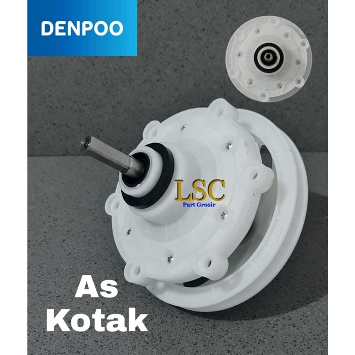 Gearbox Mesin Cuci Denpoo As Kotak 2 Tabung Gear Box Denpo Daichi