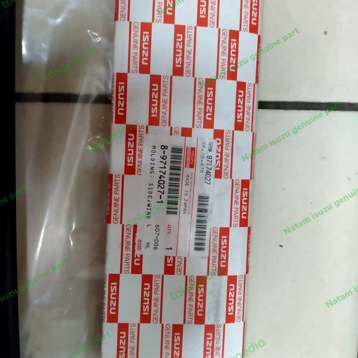 LIST KACA DEPAN / KARET KACA DEPAN / MOULDING ISUZU PANTHER KAPSUL