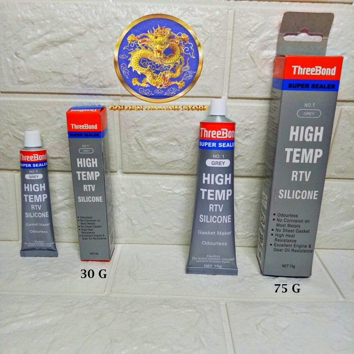 

Lem Threebond RTV No. 1 Grey / Silver / Abu-Abu High Temp