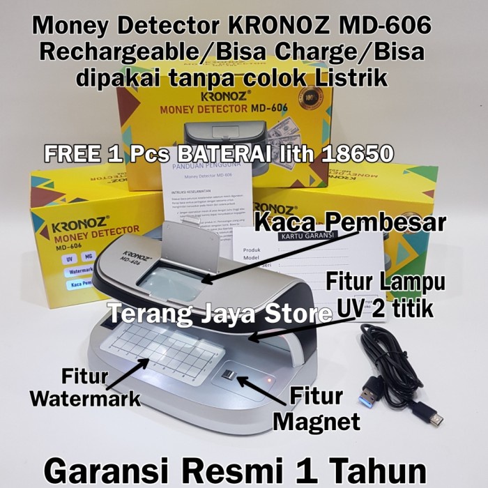 

Terlaris Money detector UV Lampu Cek Uang UV Lamp Detector UV LED Counterfeit Detector SALE