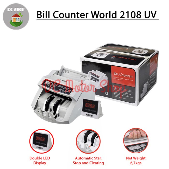 

Terlaris Machine Money / Bill Counter / Collector / Mesin Penghitung Uang DL-01 SALE