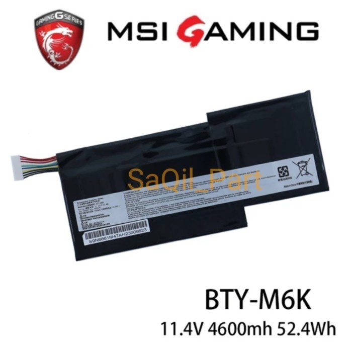Baterai Battery MSI GF65 Thin 10UE 10SDR 10SX