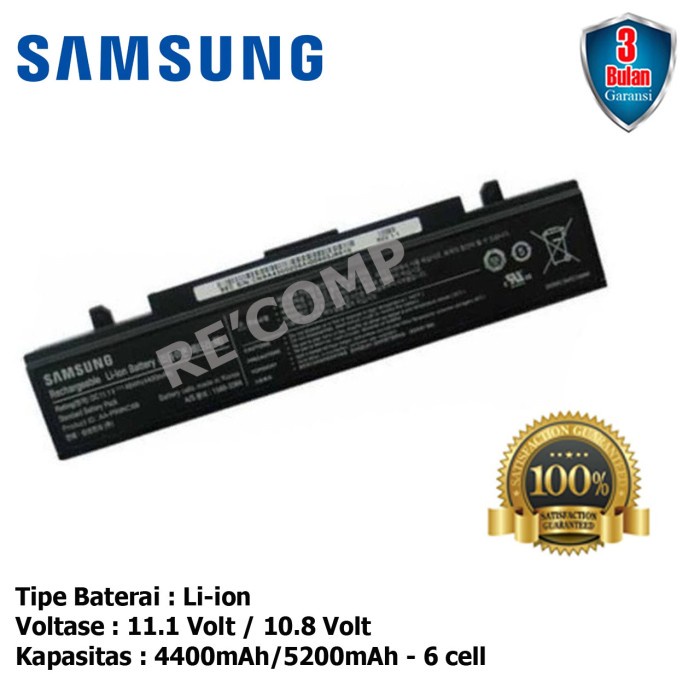 Baterai NP300 NP355V4X NP355E4X NP355U4X AA-PB9NC6B