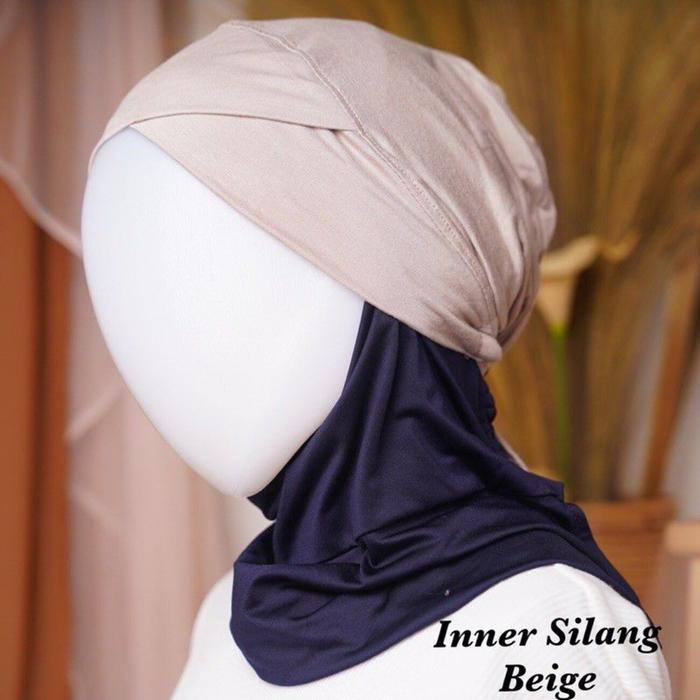 Inner Basic Turki Silang / Tali Kaos Rayon Ciput Jilbab Ciput Era