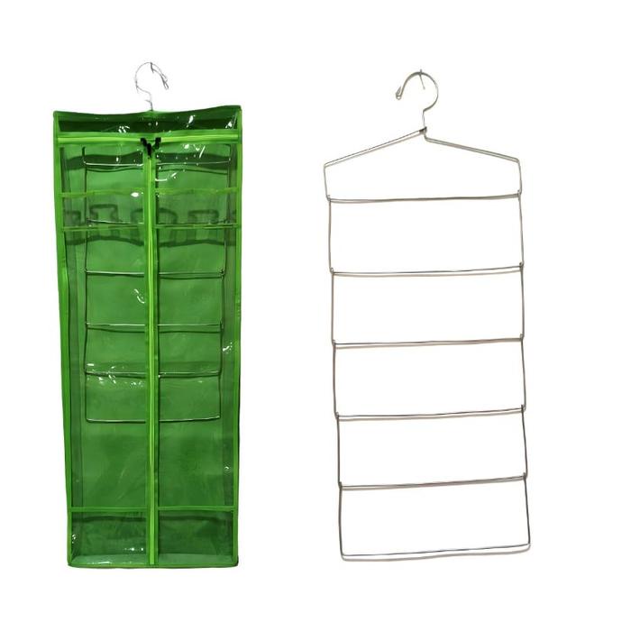 RAK HIJAB RAK JILBAB GANTUNG PREMIUM UKURAN JUMBO BESI LOGAM TEGAK DAPAT DISESUAIKAN :)