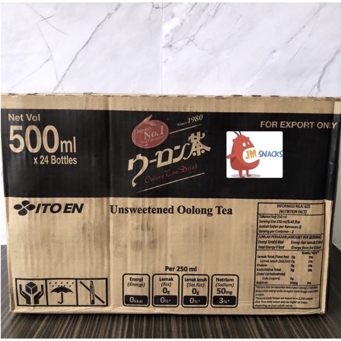 

[GROSIR!!] Itoen Oolong Tea 500ml 1 DUS isi 24 BOTOL - ito en grosir n