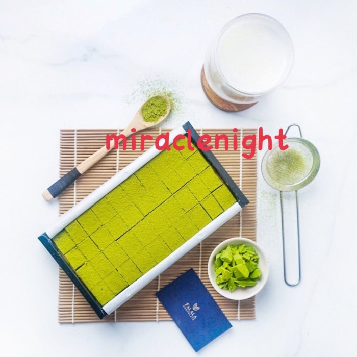 

FALALA Chocolate Bali - matcha - large box
