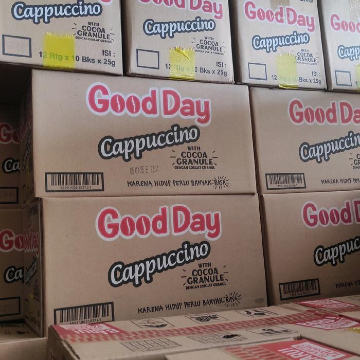 

Kopi Goodday Cappucino per dus (120 pcs) Coffee Minuman Instan Choco mura