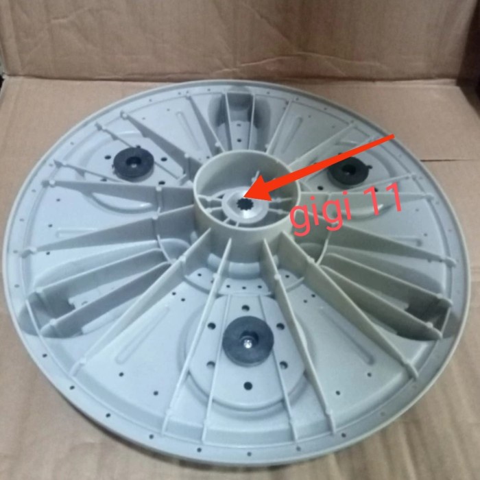 Pulsator mesin cuci LG lebar 32cm gigi 11 wp700N
