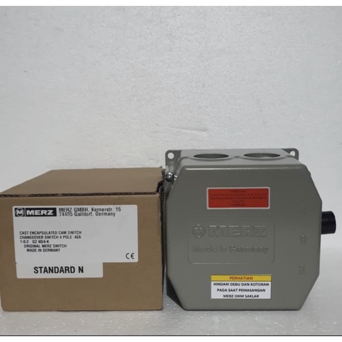 Ohm Saklar / Cam Starter / COS Merz 3 Pole 3P GZ 40A 40 A Ampere