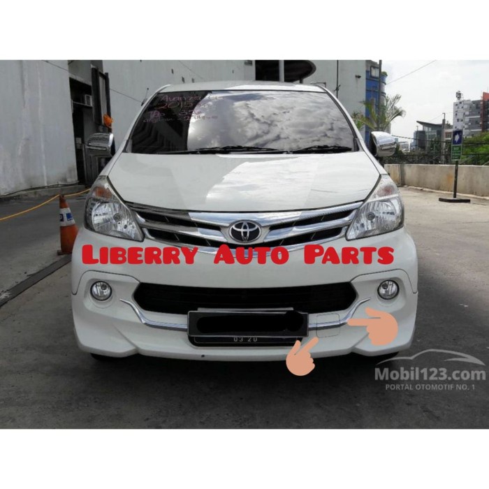 Cover Towing / Tutup Derek Bemper Depan All New Avanza Luxury Original