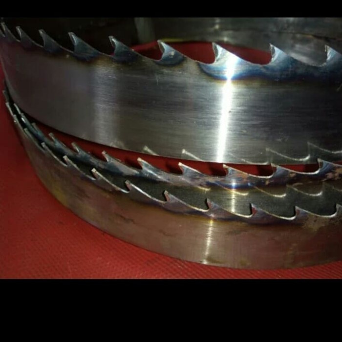 GERGAJI PITA KAYU ROLL Titik Baja 3500 Mm BAND SAW BLADE for WOOD