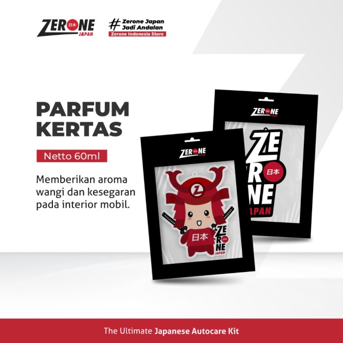 Parfum Kertas Zerone Japan Interior Mobil Banyak Aroma Murah