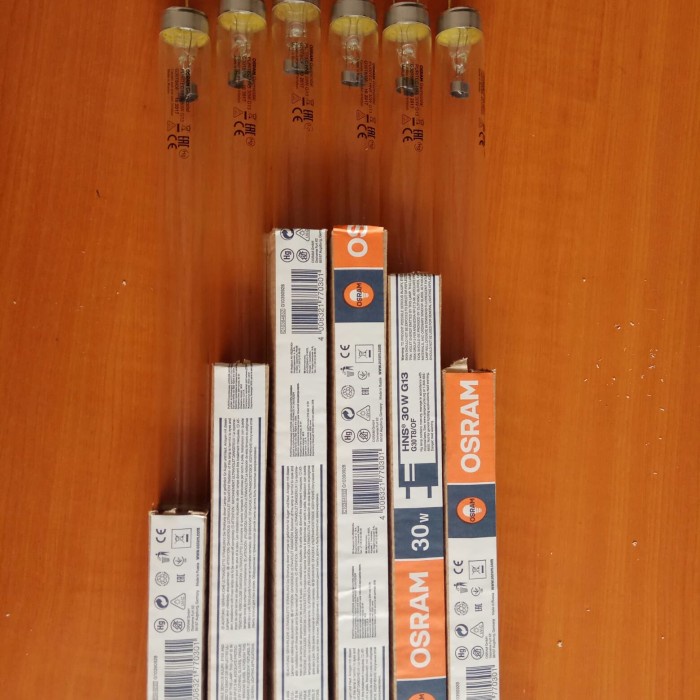 Lampu uv depot isi ulang air num OSRAM 30watt 90cm