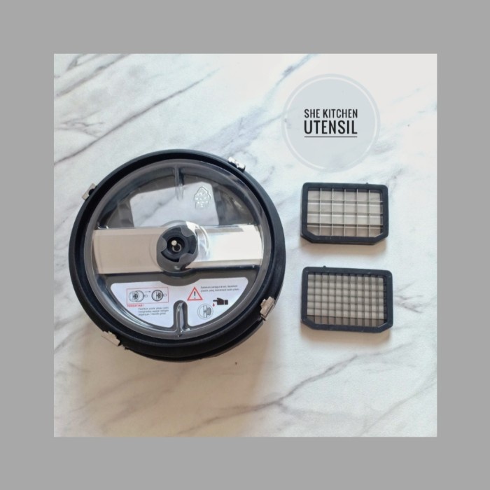 Pisau Cubic Cutter Signora Food Processor