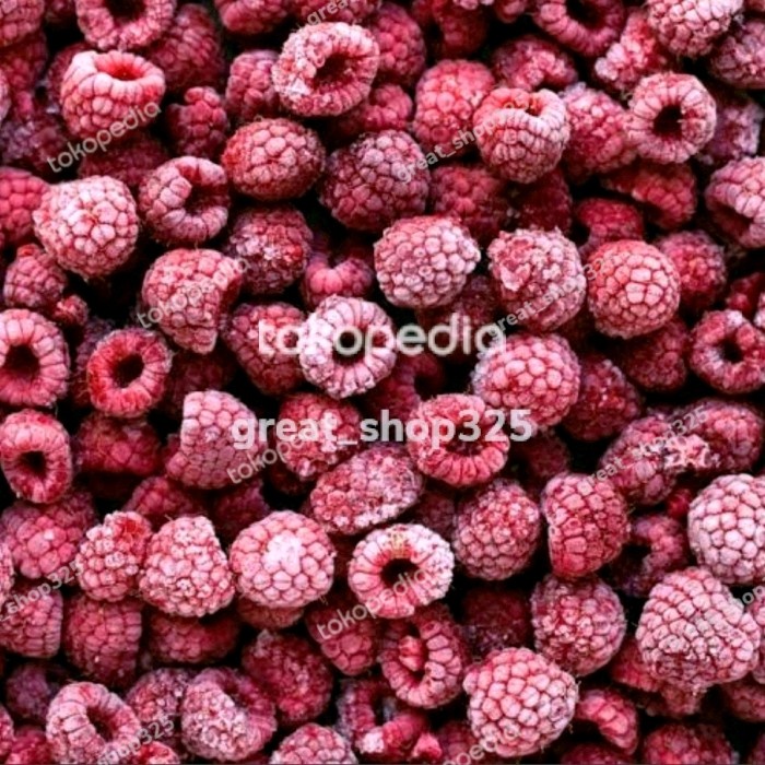 

Antioksidan Raspberry Mulberry Strawberry Frozen Beku Superfood, 1Kg