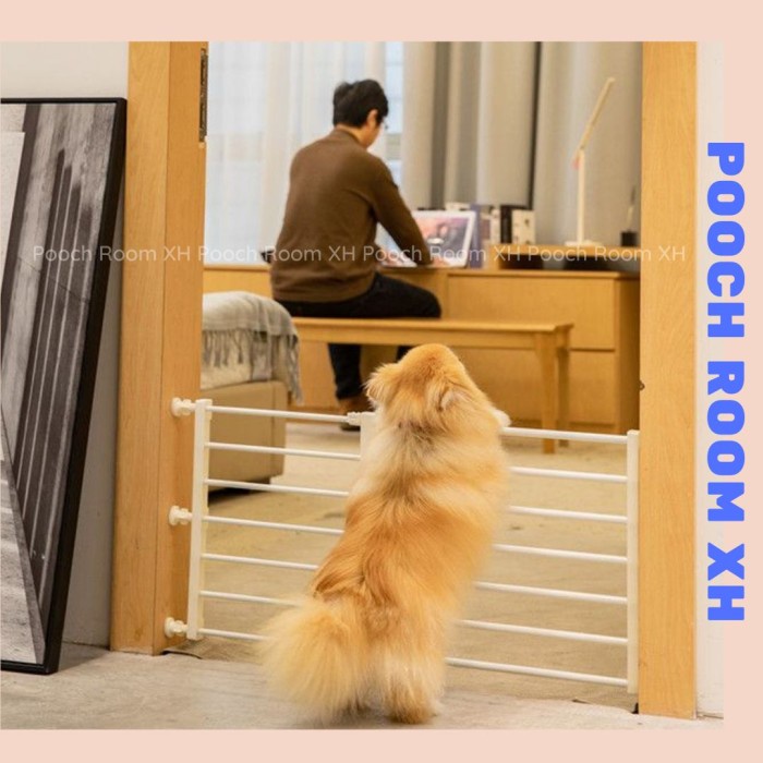 Safety Gate Anabul / Pagar Pintu Anjing Kucing / Pembatas Pintu Ready