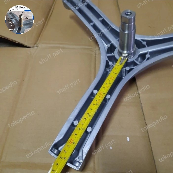 Segitiga spider mesin cuci front loading Sharp ESFL1073 , ES-FL1073W