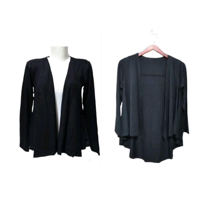 NEW DEALS Cardigan Wanita Lengan Panjang/Outer Muslimah Tangan Panjang/Kardigan model Korea tangan