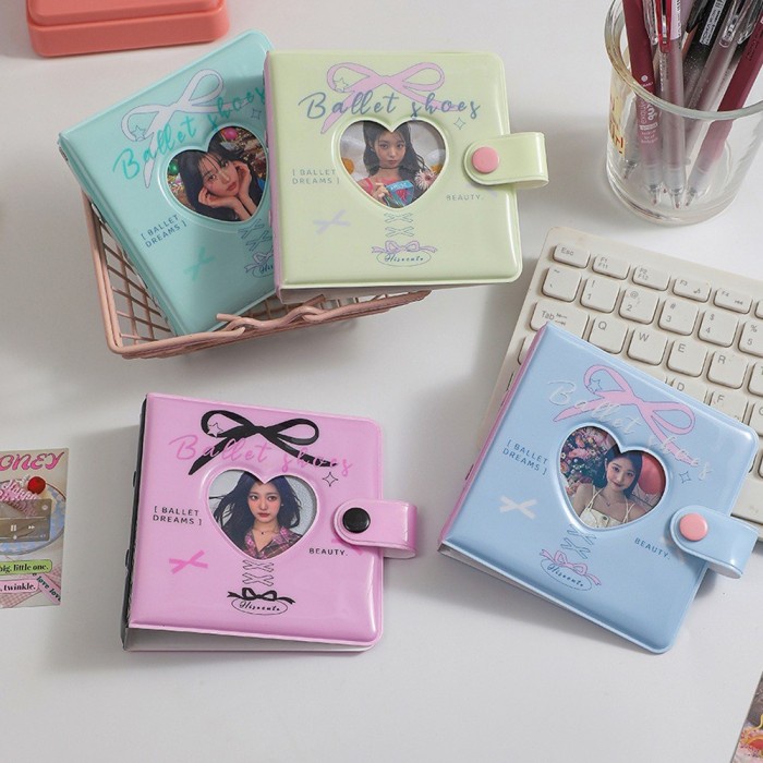 Mini Binder 3 Ring Collect Book Binder Photocard Album PC Kolbuk Ballet Core