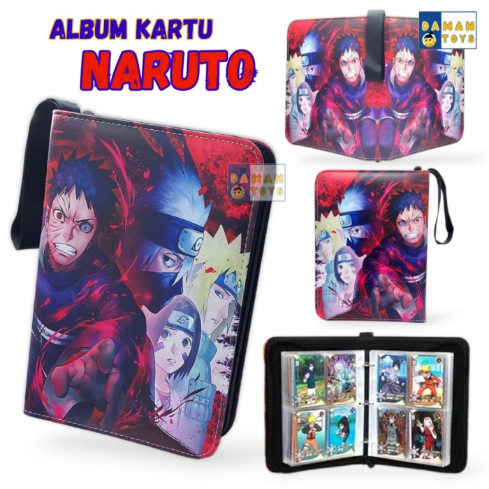 Album Kartu Naruto Kapasitas 400pcs