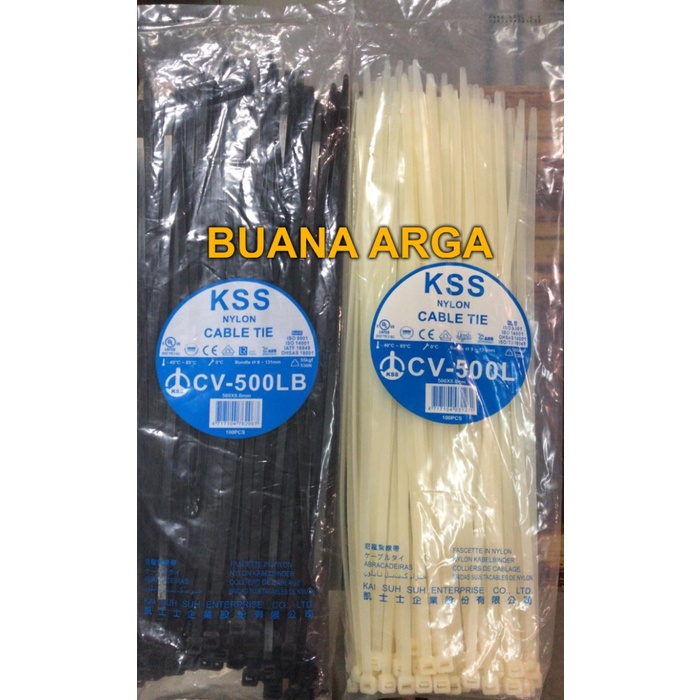 

Kabel Ties Cv-500L Original Kss 500 X 7.6Mm 100Pcs Cable Tie Cv500L