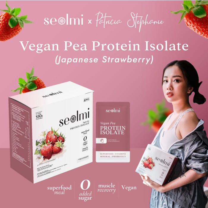 Seolmi Whey Protein Isolate - Japanese Strawberry [Vegan]