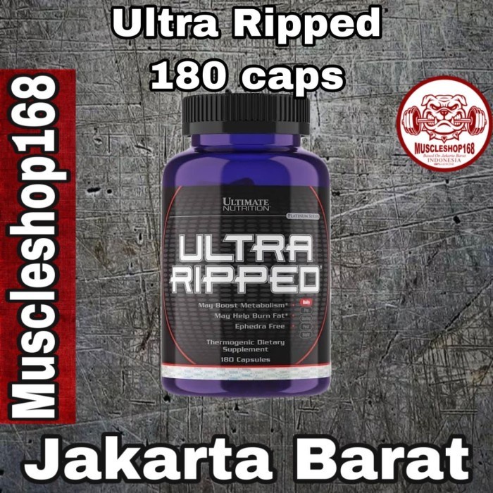UN Ultra Ripped 90 Caps 180 Capsule Fatburner