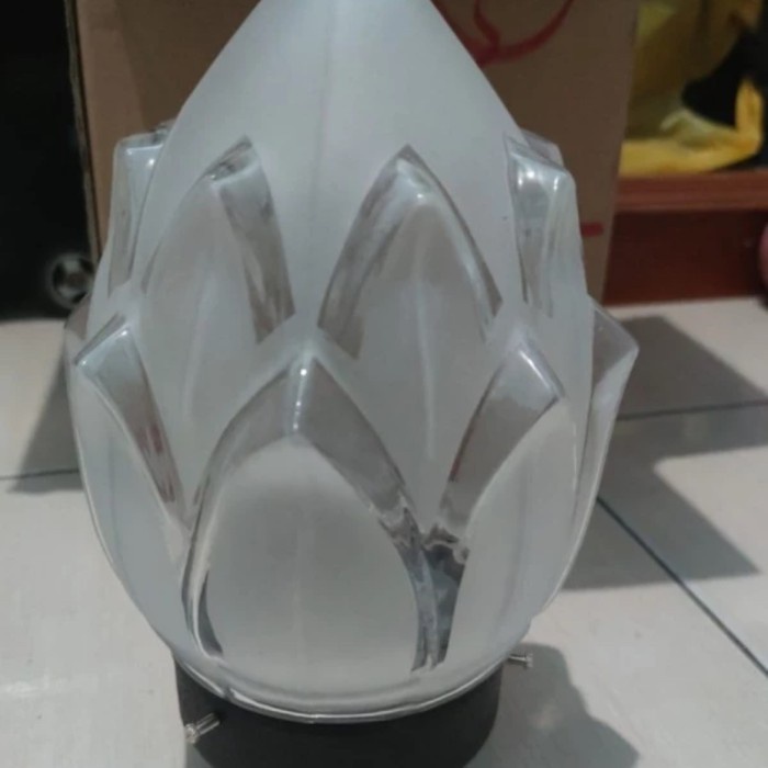 Dlx lighting tf - 90k Lampu taman pilar kaca naga