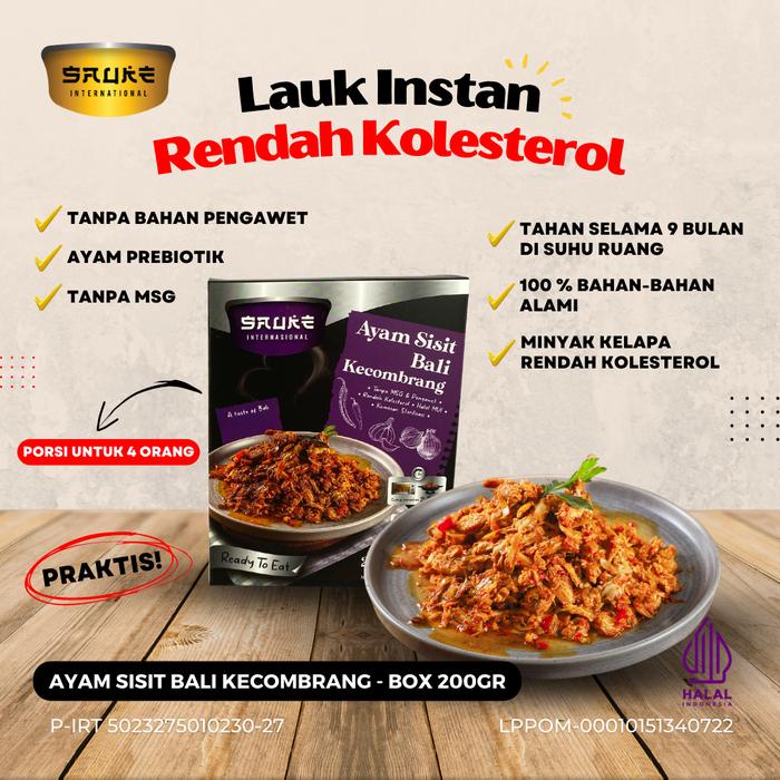 

terbaru !!! sauke lauk siap saji/ ayam sisit bali kecombrang/makanan siap saji/ makanan travelling