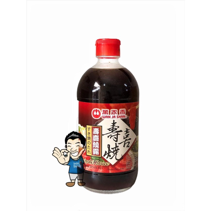 

Wan Ja Shan Sukiyaki Sauce- Saus Hot Pot Sukiyaki 450 Ml