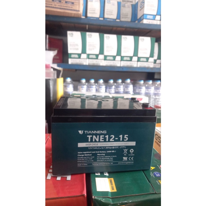 Battery sepeda listrik Jarvis originalTianneng TNE12-15 6DZM12