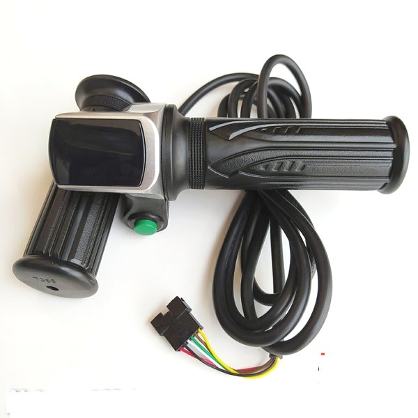 Handle Gas Sepeda Listrik 36V DYU D1 Dengan Layar LCD