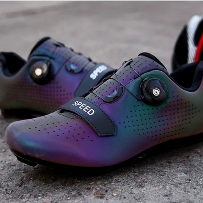 Speed sepatu multi cleat sepeda roadbike mtb shoes cleat sepatu gowes