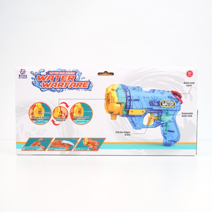 Ohsome Water Soft Gun Mainan Anak Pistol Air Tembakan Dual Water Gun Pistol Air Anak