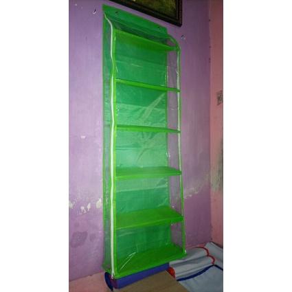 RAK GANTUNG BONEKA RAK GANTUNG MULTIFUNGSI PLASTIK BLACK BLUE PINK :)