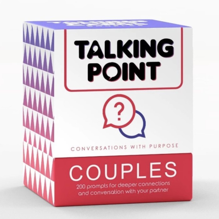 SALE TERHOTT TALKING POINT COUPLES CARD GAME RELATIONSHIP CARD GAME READYY