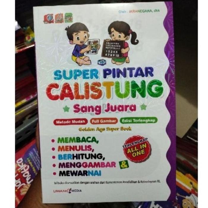 

SALE !!! PAKET 4 BUKU ANAK ANAK ABACAGA - JARI MATIKA - SUPER PINTAR CALISTUNG - AKU SIAP MASUK SD