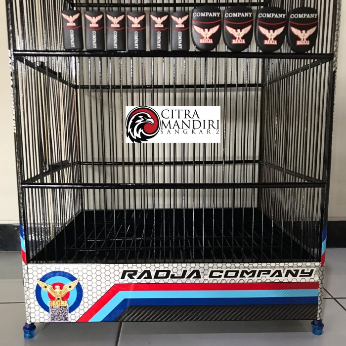 Sangkar Kandang Burung Kotak No 1 & 2 Radja Decal Company Asli DiskonJual MurahHarga DiskonObral