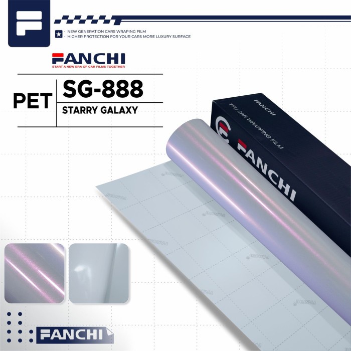 50CM Sticker FANCHI SG888 SG-888 Starry Galaxy PET Per 50CM