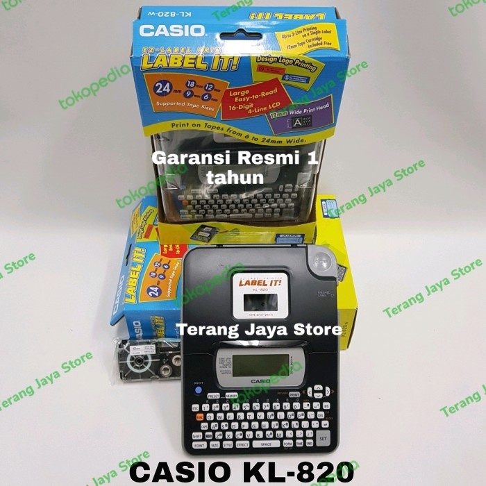 Casio Label Printer KL-120 Label It KL 120 Printer Label Casio KL120