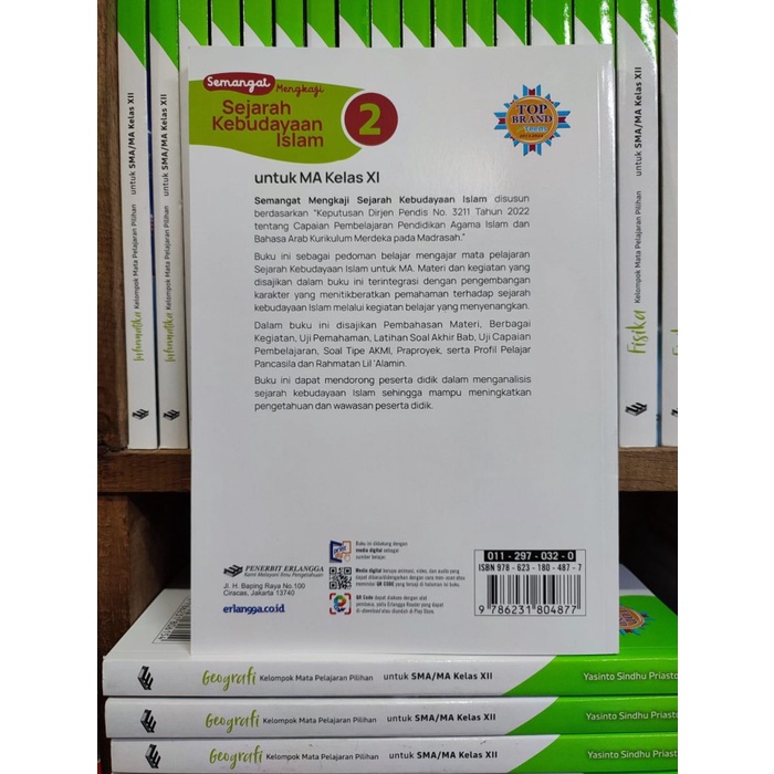 

SALE !!! SEMANGAT MENGKAJI SKI SEJARAH KEBUDAYAAN ISLAM KELAS 2/11 MA MERDEKA ERLANGGA READYY