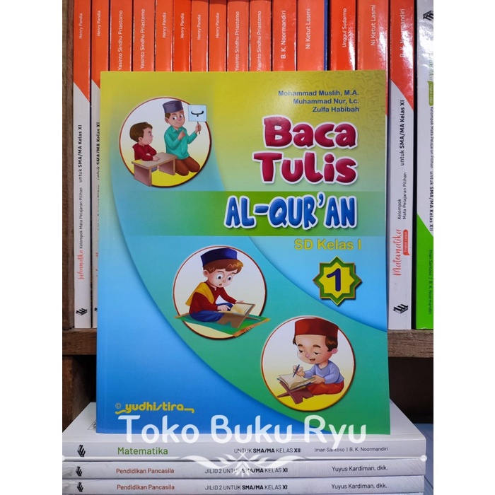 

SALE !!! BUKU BTQ BACA TULIS AL-QURAN KELAS 1 2 3 4 5 6 MI KURIKULUM MERDEKA YUDHISTIRA READYY