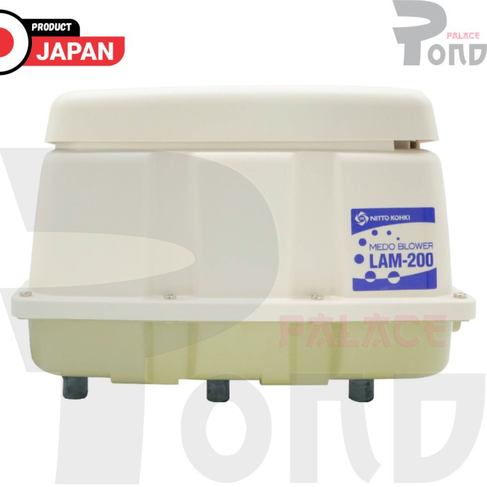 Aerator Nitto Kohki Medo Air Blower LAM 200 Pompa Udara Kolam Koi