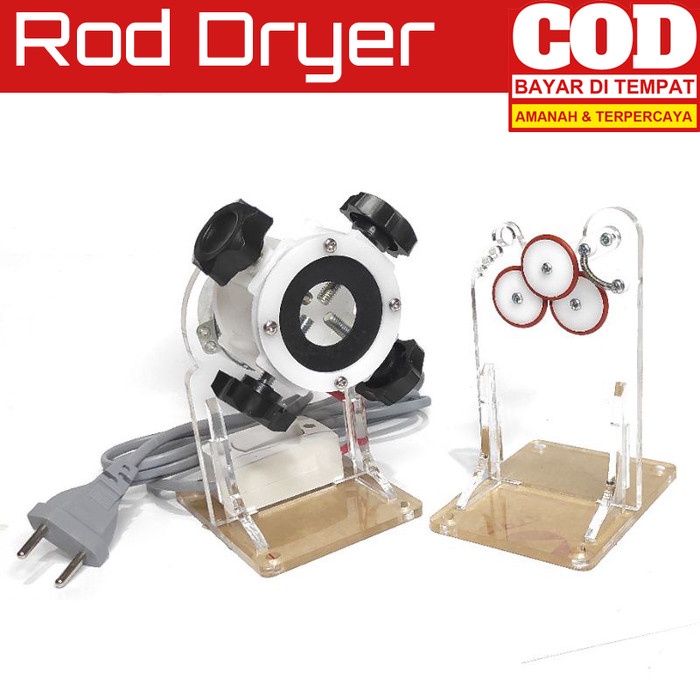 Mesin Rod Dryer Pengering Resin Joran